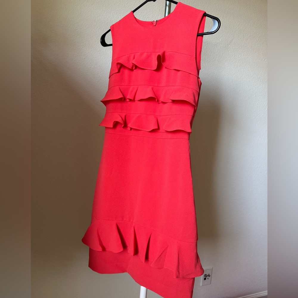 Whistles Ruffled Tiered Mini Dress